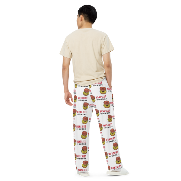 MAS - All-over print unisex wide-leg pants